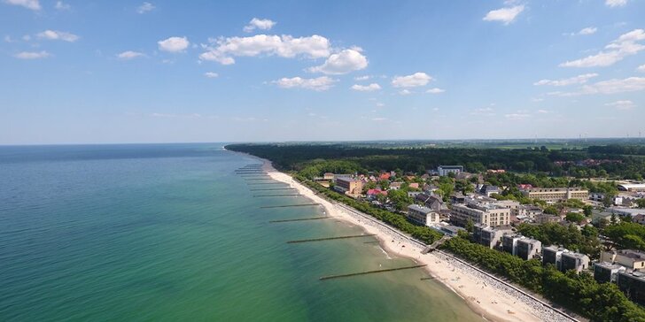 4* pobyt v Polsku s výhledem na Baltské moře: neomezený wellness a snídaně