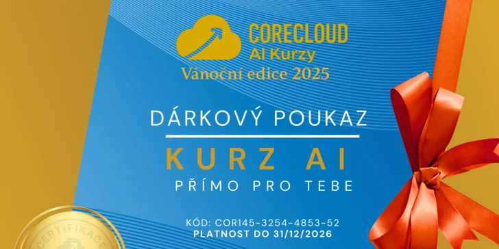 Kurz můžete rovněž věnovat jako dárek. 