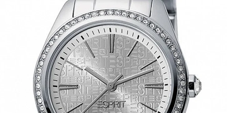 1290 Kč za dámské elegantní hodinky z nerezové oceli Esprit