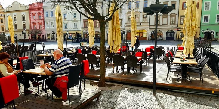 Na náměstí v Pardubicích, tam to voní Itálií.