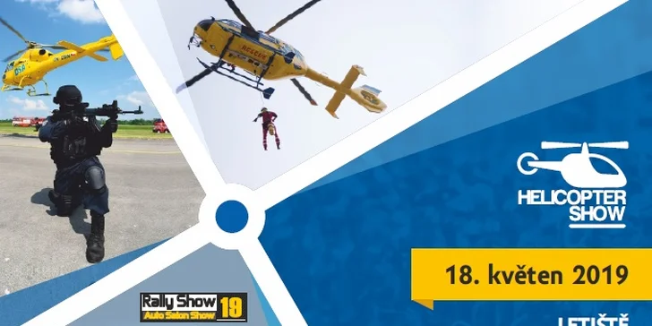 Ráj pro velké i malé kluky: Lupen na adrenalinovou Rally a Helicopter Show