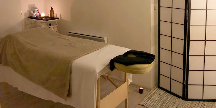 Tělový rituál Sea Wave: peeling z mořské soli, masáž těla, hlavy i obličeje