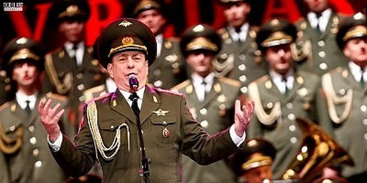 Sleva 50% za vstupenky na Alexandrovce - slavný ruský armádní soubor
