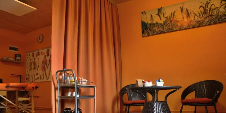 Kompletní relax: Klasická masáž šíje a zad přírodními oleji v délce dle výběru