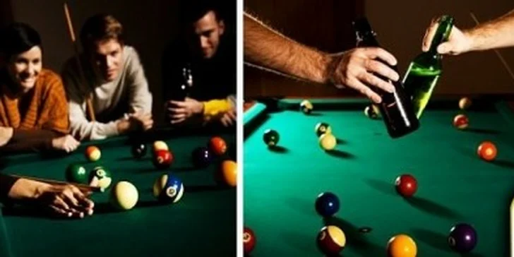 Hodina kulečníku (poolu) v klubu s legendárním jménem Balabuška