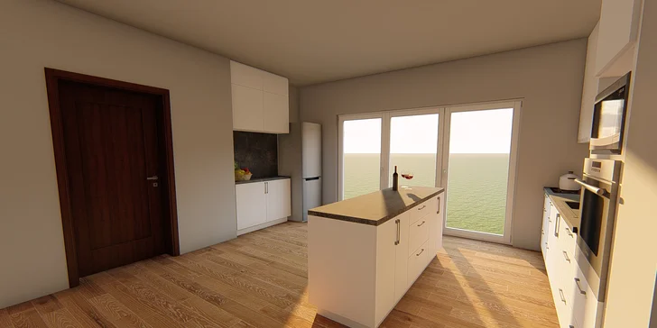 Moderní design vaší kuchyňské sestavy: 3D grafický návrh od profesionálů