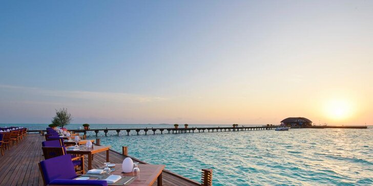 Boží dovolená v 4*+ resortu na Maledivách: 6–12 nocí s all inclusive, 2 bazény