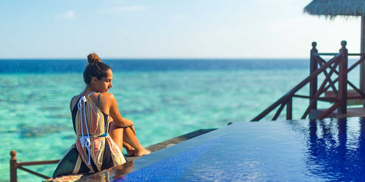 Luxusní dovolená na Maledivách: 6–12 nocí v 5* hotelu s all inclusive, bazén