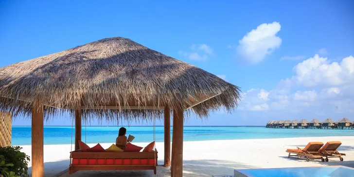 Luxusní dovolená na Maledivách: 6–12 nocí v 5* hotelu s all inclusive, bazén