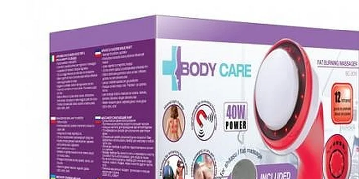 Masážní přístroj Body Care 3 v 1 proti celulitidě