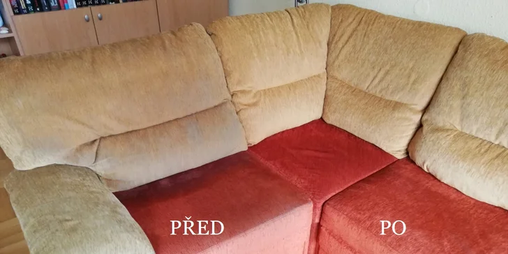 Pro domov jako ze škatulky! Důkladné extrakční čištění sedací soupravy