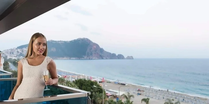 Všechny pokoje mají balkon.