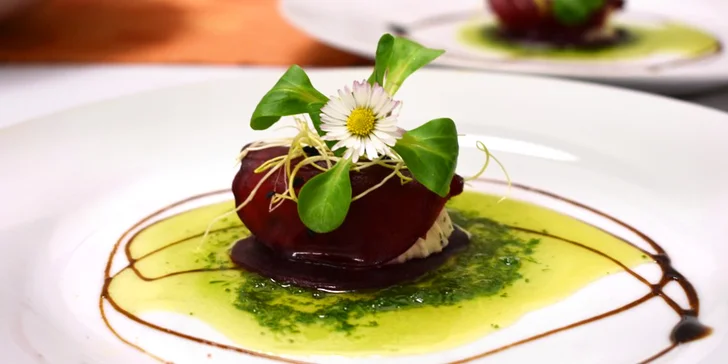 Luxusní 5chodové menu pro dva: tygří krevety, humr i crème brûlée
