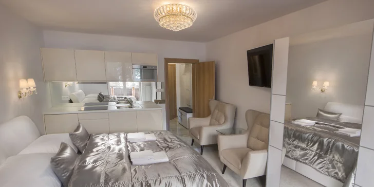 Aktivní i relaxační pobyt v krásném apartmánu s kuchyní ve Vysokých Tatrách