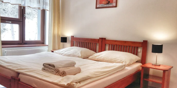 Aktivní pobyt v srdci Krkonoš: wellness, polopenze i slevová karta na aktivity v okolí