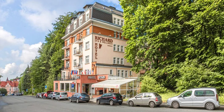 Ubytujete se ve 4* hotelu Richard, přijet můžete buď sami, nebo ve dvou.