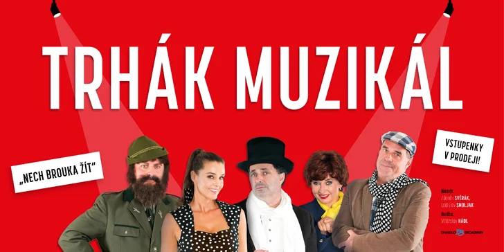 Ježíškova vnoučata staví výtah pro seniory: 2 vstupenky na muzikál Trhák