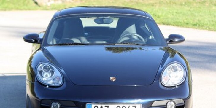 499 Kč za půlhodinovou jízdu se sporťákem Porsche Cayman! Luxusní svezení v autě snů se slevou 74 %.