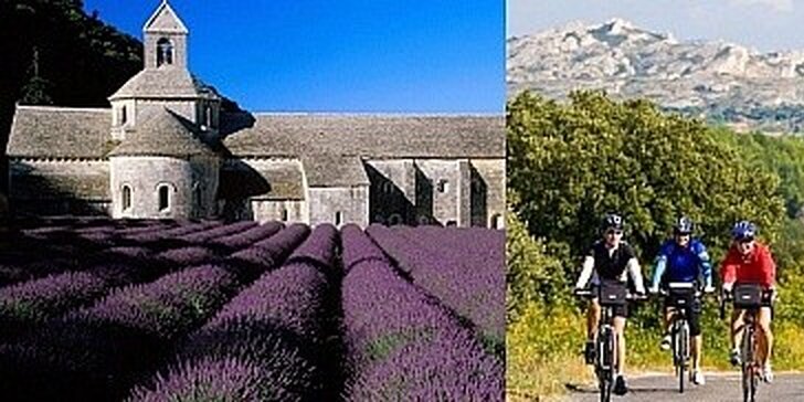 Poznejte krásy francouzské Provence na kole - osmidenní zájezd do Francie