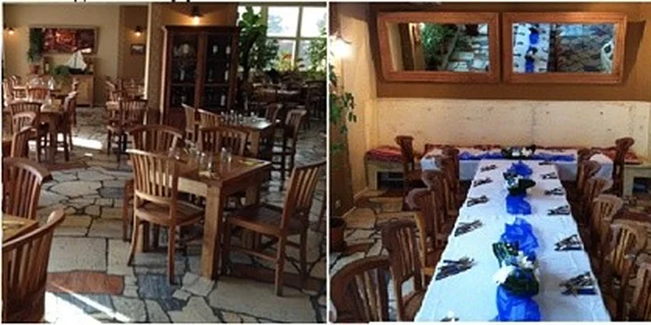 Pizza a dezert v Original Restaurant Cappuccini se slevou 64 %