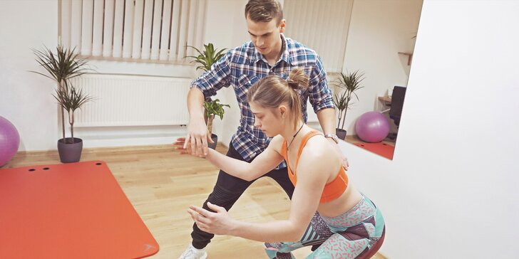 Fyzioterapie pro aktivní a sportující: 1 či 3 hodiny konzultace a plán cvičení