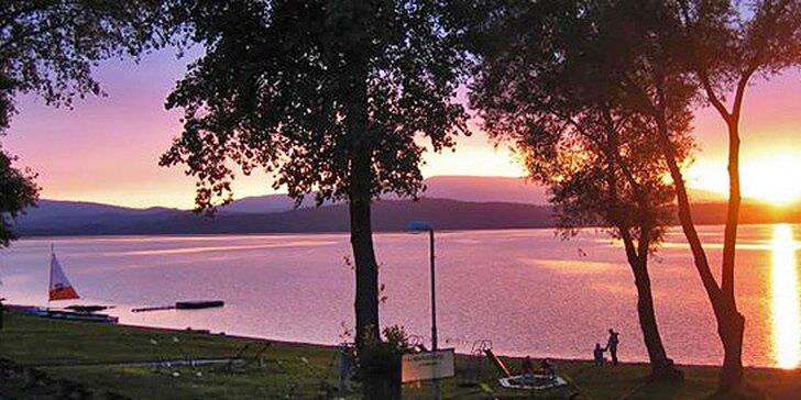 3-4denní pobyt pro DVA na břehu Lipenské přehrady