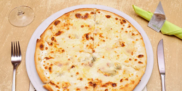 1 nebo 2 pizzy v restauraci Vabene a nealkoholický nápoj ke každé z nich