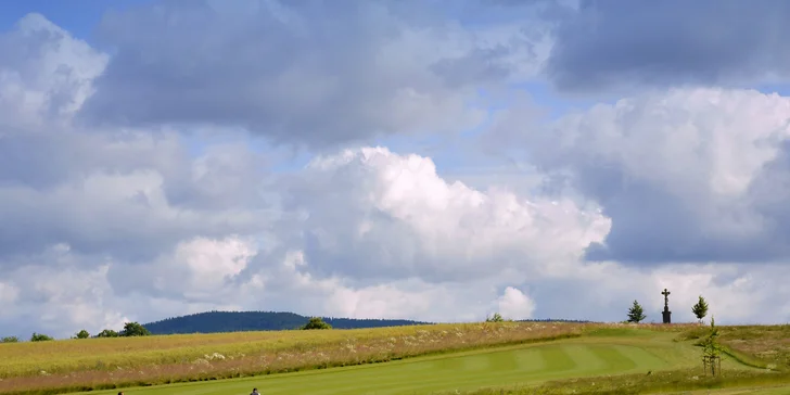 Aktivní 3denní pobyt pro milovníky výletů i golfisty u Broumovských stěn