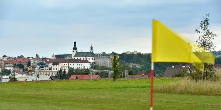 Aktivní 3denní pobyt pro milovníky výletů i golfisty u Broumovských stěn