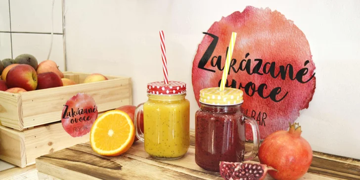 Zdravá sváča pro 1 i 2 osoby: fresh džus nebo smoothie i wrap podle výběru