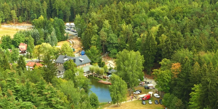 Výlet parním vlakem ze Žitavy do Jonsdorfského skalního města a koupání