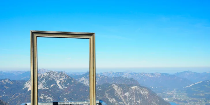 Výlet na Dachstein: jeskyně i vyhlídka Pět prstů