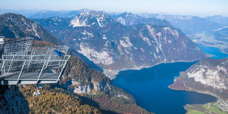 Výlet na Dachstein: jeskyně i vyhlídka Pět prstů