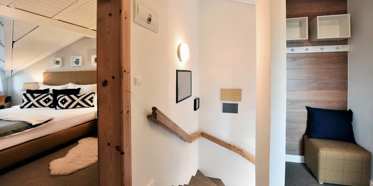 Apartmány v Tatranské Lomnici: snídaně i slevy na aktivity pro 2-4 osoby