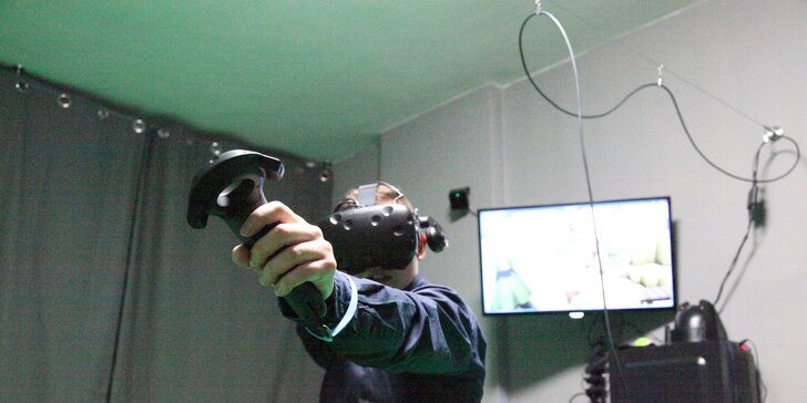 Dostaňte se z děsivého řeznictví: úniková hra ve virtuální realitě pro dva