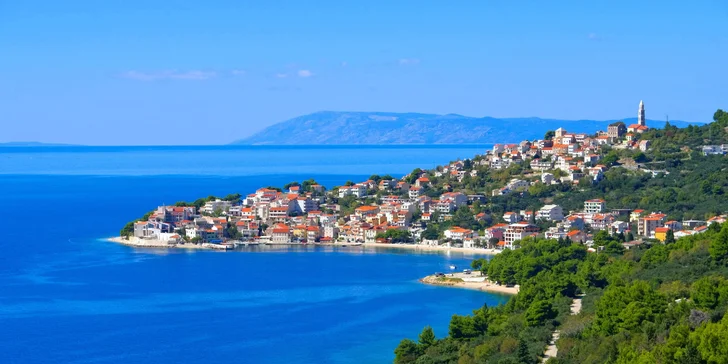 Kouzelné Igrane: apartmány s balkonem jen 100 m od pláže a centra