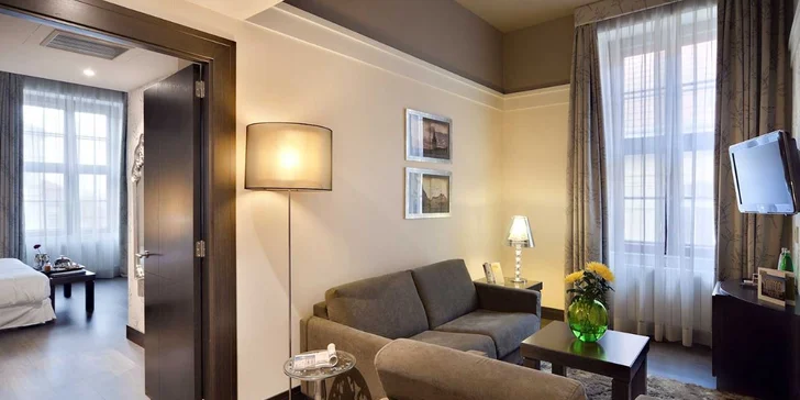 V páru či s rodinou do 5* hotelu v Brně: snídaně či polopenze, vstup do sauny i orientální masáž