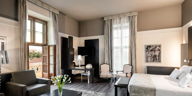 V páru či s rodinou do 5* hotelu v Brně: snídaně či polopenze, vstup do sauny i orientální masáž