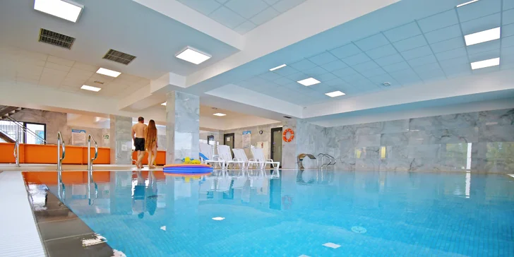Chvíle plné pohody a uvoľnenia od stresu zažijete vďaka neobmedzenému vstupu do wellness zóny.