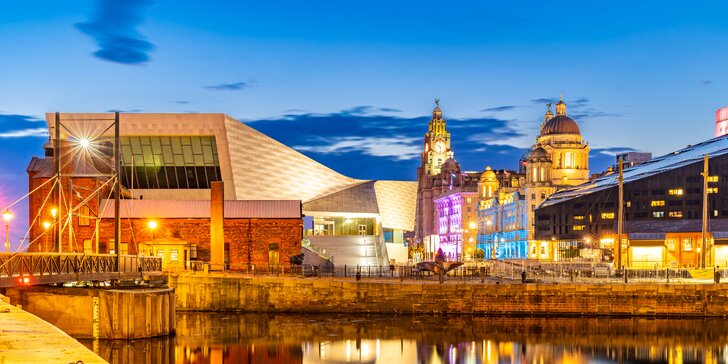Krásy Liverpoolu a severního Walesu letecky: 3 noci se snídaní i služby průvodce