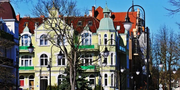 Lázeňský odpočinek v Polsku u moře: pobyt s polopenzí či plnou penzí