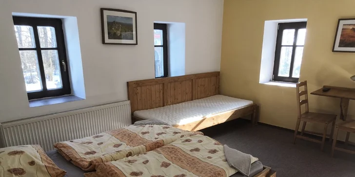 Pobyt v srdci Lužických hor na Jedlové hoře: pokoj či apartmán, sauna i rozhledna