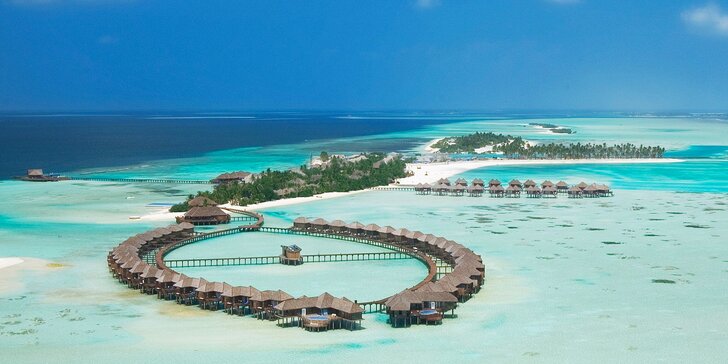 6–12 nocí na božských Maledivách v 4*+ resortu, 2 bazény, wellness centrum, česky hovořící delegát na telefonu