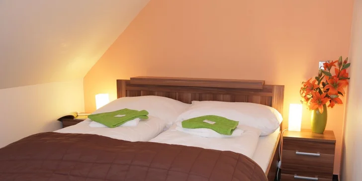 Odpočinek v přírodě Plzeňska pro dva: polopenze, wellness i láhev vína