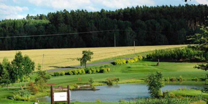 Odpočinek v přírodě Plzeňska pro dva: strava, wellness i možnost golfu