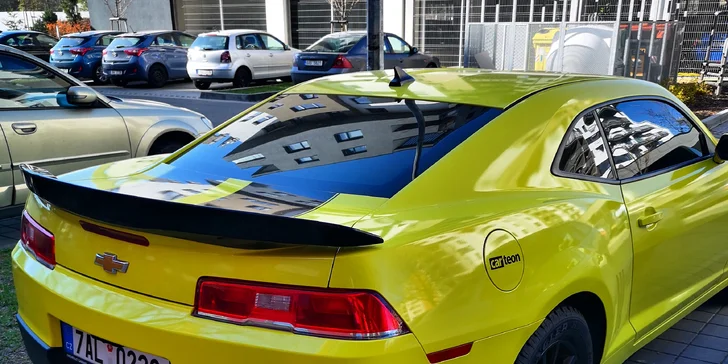 Superjízda v Chevroletu Camaro Bumblebee na 15–60 minut včetně paliva