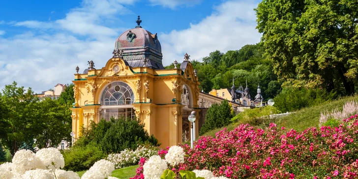 Lázeňské hýčkání s polopenzí a procedurami v Mariánských Lázních