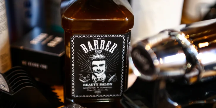 Barber péče v OC Harfa: od chlapeckého střihu po plný servis pro pány