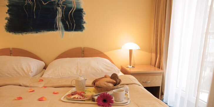 Relaxujte v Karlových Varech: 4* hotel s polopenzí a vstupem do Thermaria pro 1 až 3 osoby