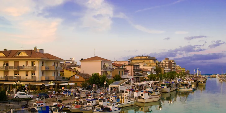 Presto na italskou pláž: 7 nocí v Rimini s polopenzí + 1 dítě do 12 let zdarma